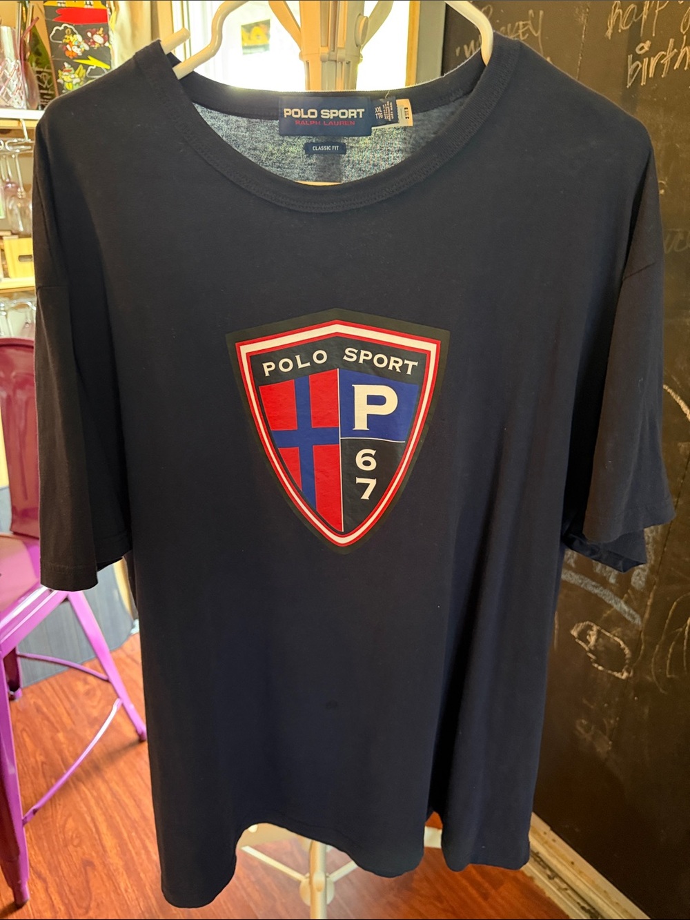 Polo by Ralph Lauren Navy Polo Sport Shield Tee